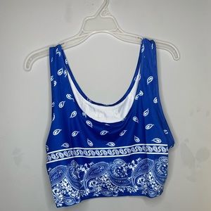 Blue Bandana 2 Piece Set